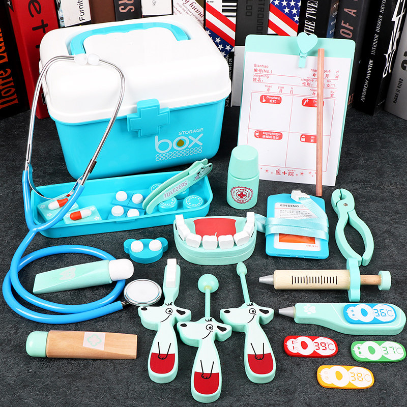 小医生套装玩具医疗箱打针护士男孩女孩听诊器宝宝工具儿童过家家