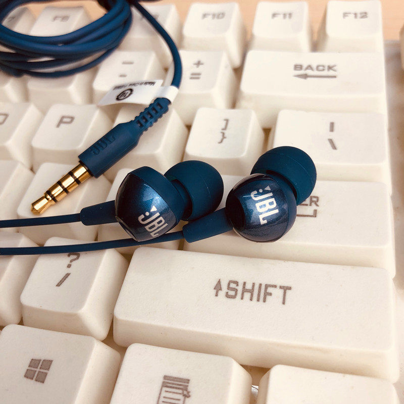 jbl c200si入耳式耳机手机通用线控耳塞带麦 hifi音乐耳麦重低音