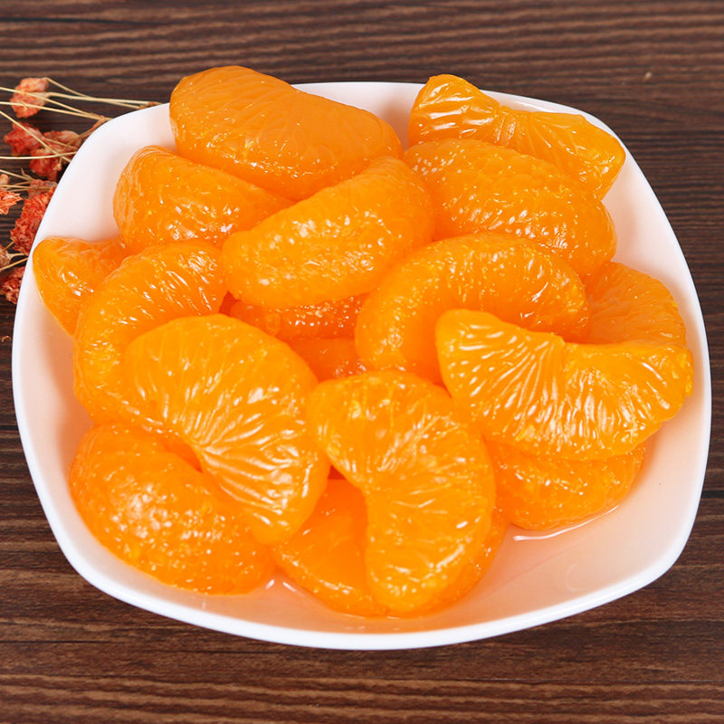 罐头科技水果罐头橘子425克x2糖水桔子黄岩蜜桔水果罐头
