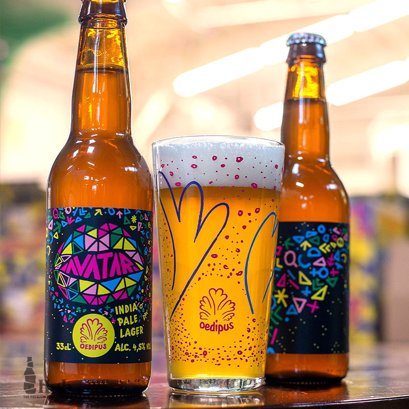 荷兰原装进口俄狄浦斯啤酒组合330ml盖亚多角关系啤酒