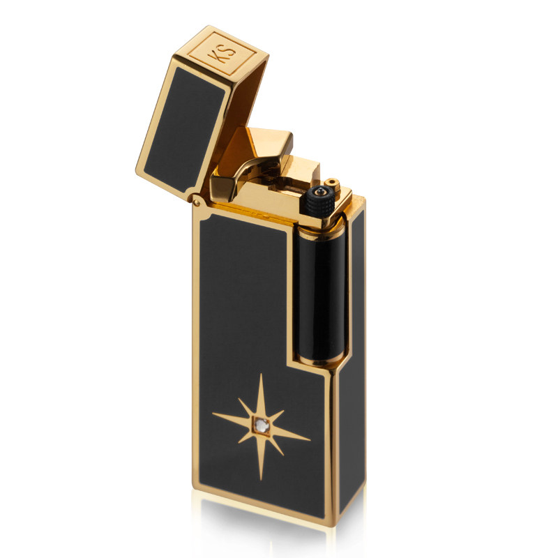 calories卡路正品高档纯铜充气精品打火机个性礼品充气打火机