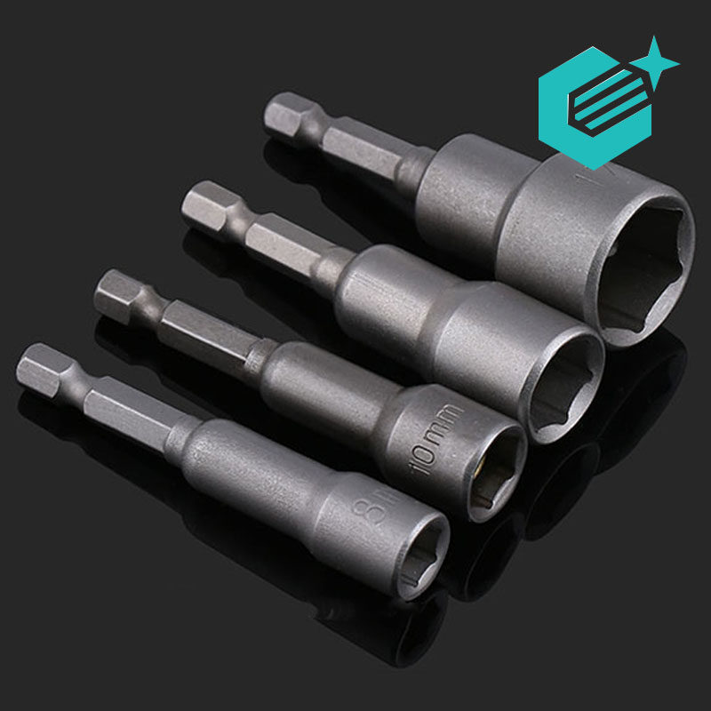 套筒加长加深电动扳手套装螺丝螺母手电电钻6角长套筒