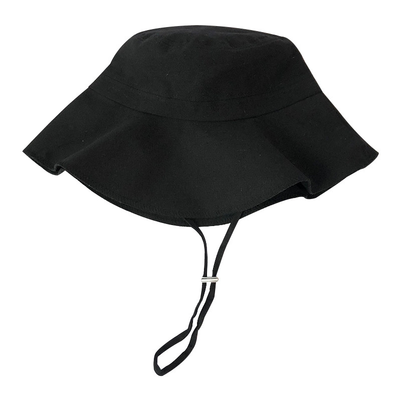 日系女纯色软帽帽子春夏夏秋卷边遮阳防晒布帽帽子