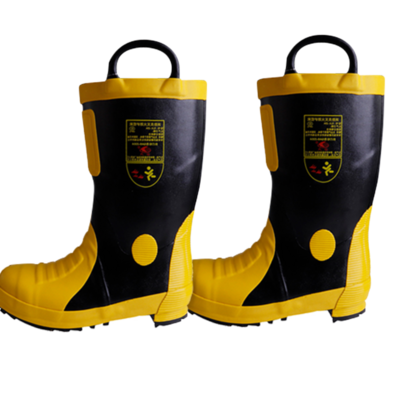 水鞋雨鞋14款97款防护专用防火战斗消防靴