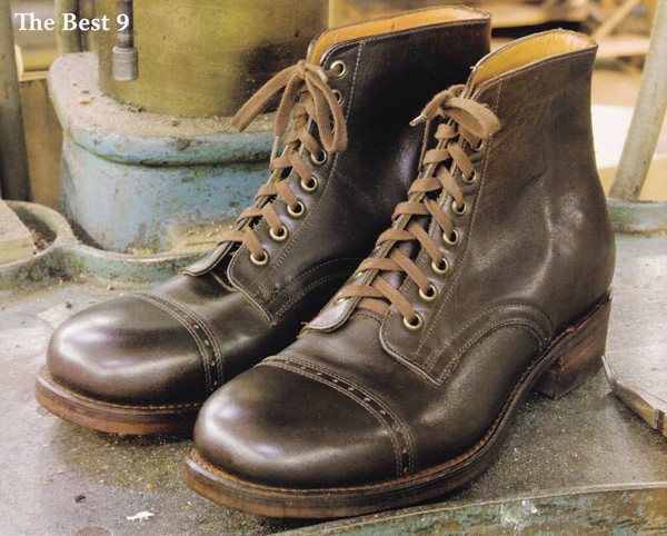 现货日本限定julianboots法国国小牛皮工装cornish时装靴