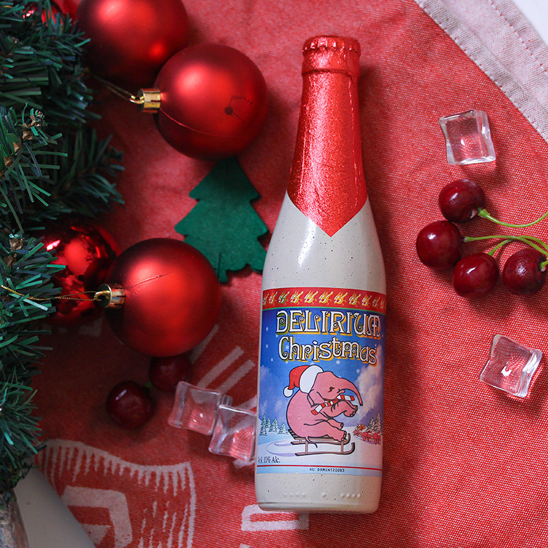 啤酒粉象比利时进口深粉象浅樱桃圣诞小粉象精酿啤酒