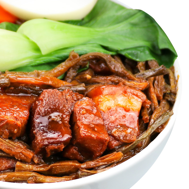 厨哈哈 方便菜肴包干豆角红烧肉202g盖浇饭料理包冷冻速食菜快餐