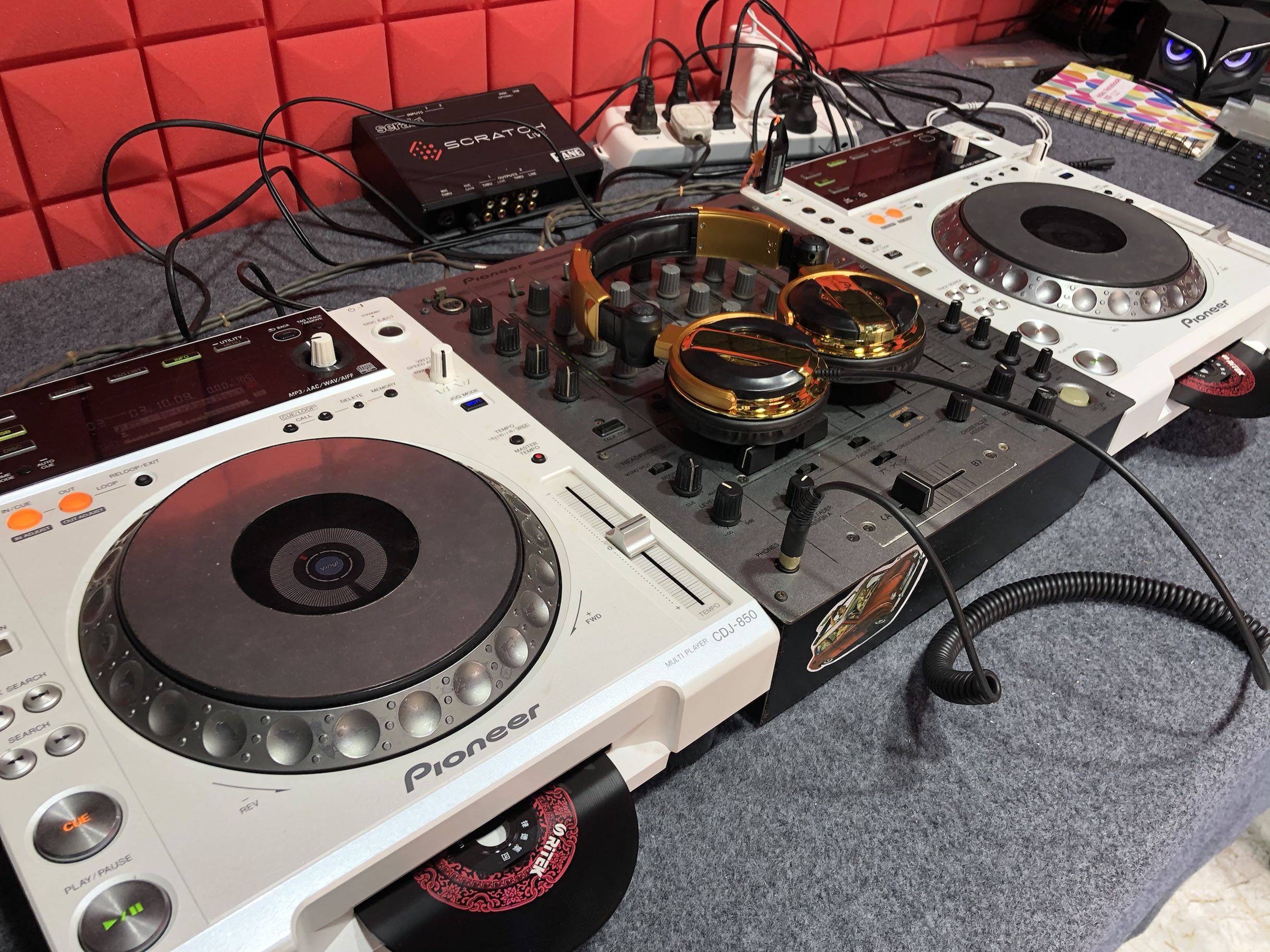 碟机分期免息先锋混音台套装现货djm600cdj850酒吧打碟机