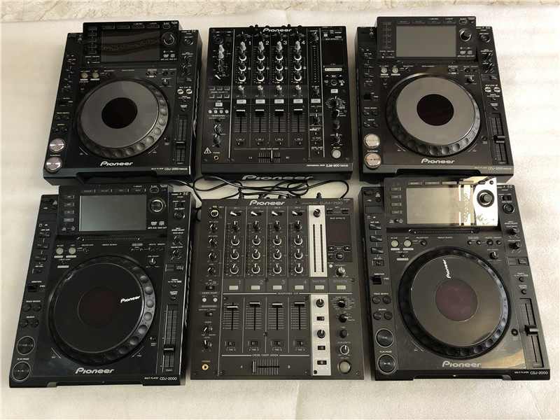 先锋2000碟机djm混音台2000nexus2手dj设备可分打碟机