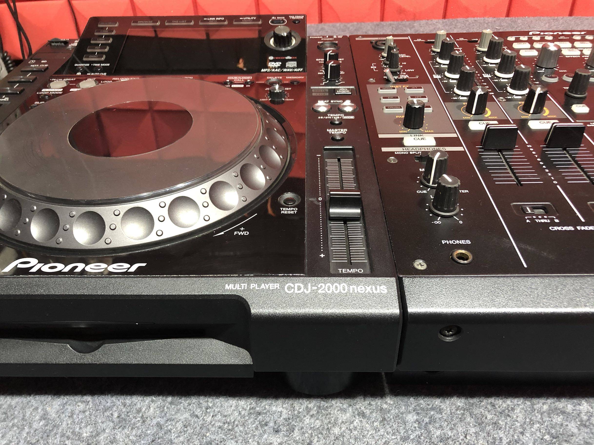 二代无修机原装新原装混音台现货先锋djm2000碟机2000nexus打碟机