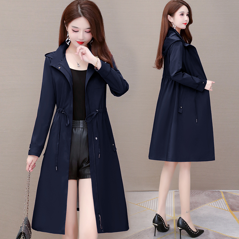 薄款风衣女中中长2020秋装新款流行气质时尚风衣