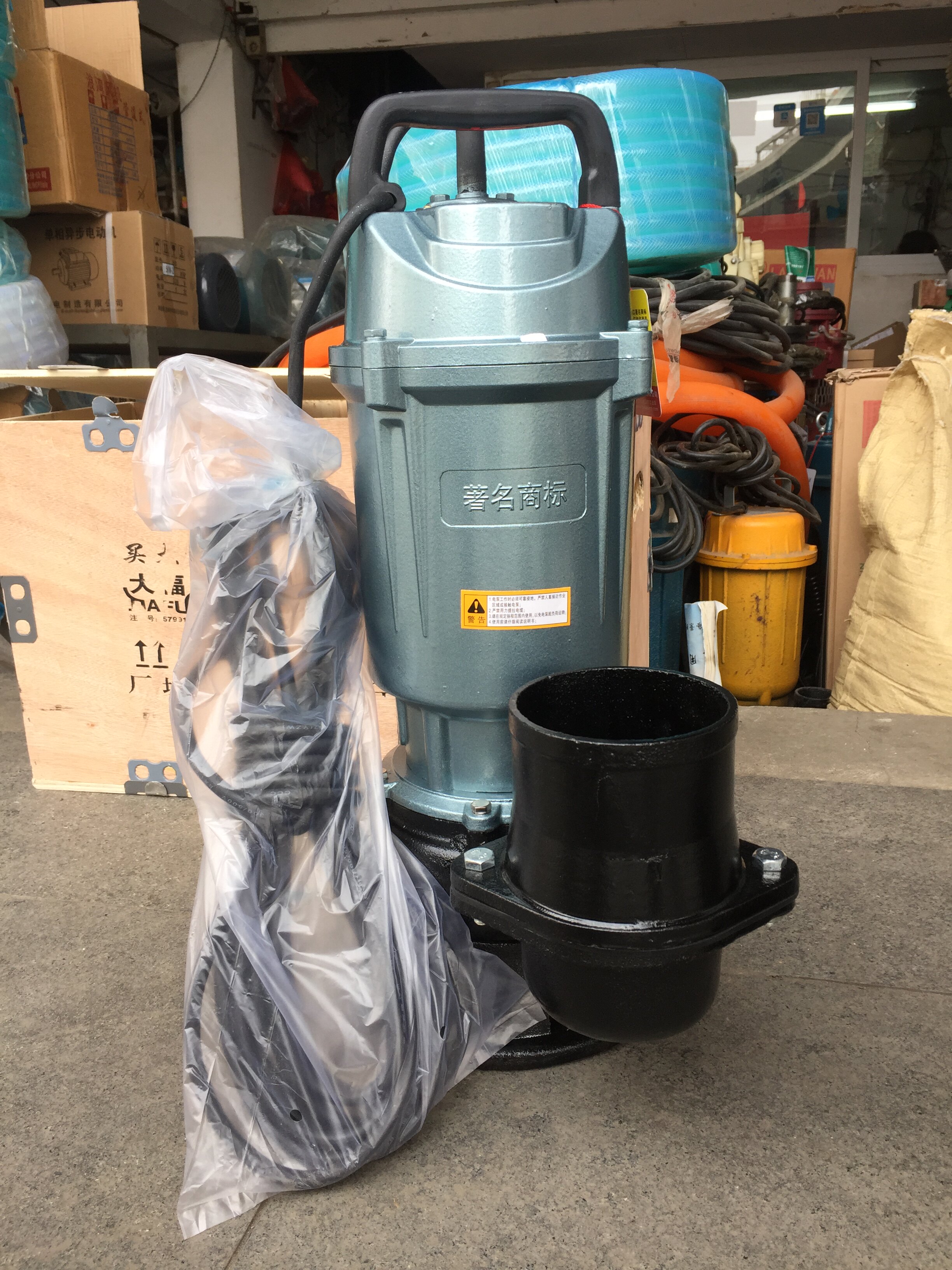 正品国标大福2200w4寸大流量农用井水抽吸吸水水泵