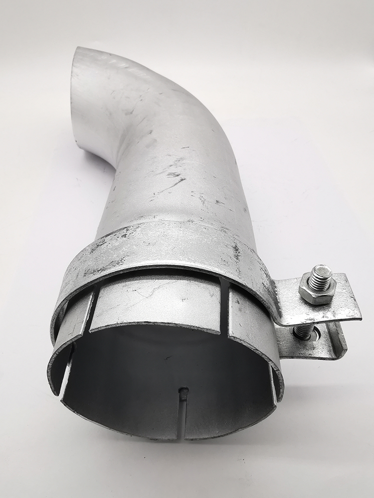 挖掘机发动机卡特小松三一消声器消音器出气排气尾管排气管