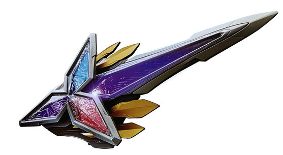 万代特利迦奥特曼dx闪耀利刃之光剑最终武器dx光辉神秘玩具64538