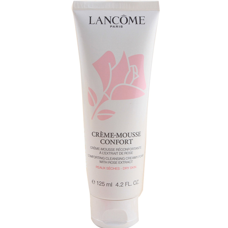 包邮lancome兰蔻清滢柔肤洁面乳125ml保湿清洁洗面奶洁面