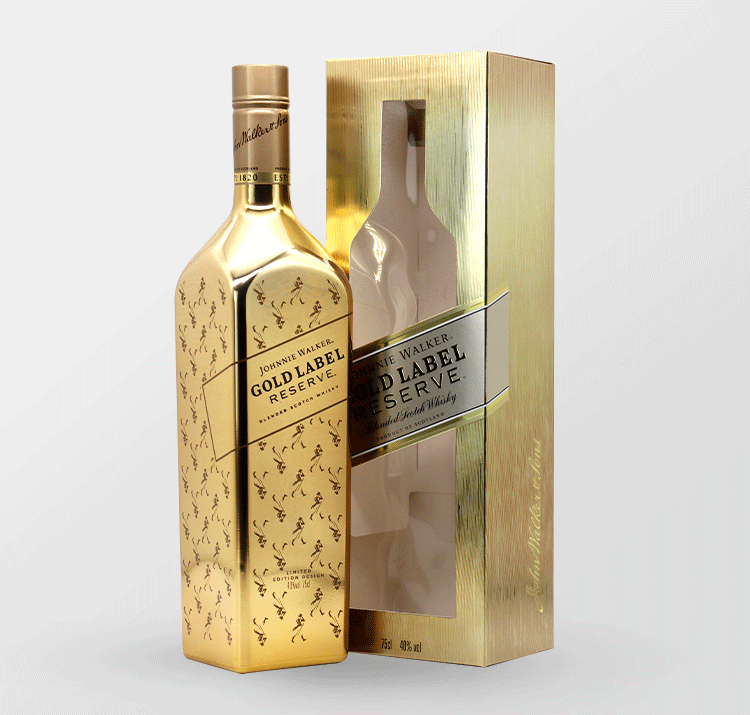 walker尊尼获加绿牌绿方金牌金方威士忌进口洋酒750mljohnnie