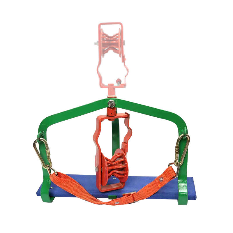 光缆滑车通信绞线滑椅双轮电力高空吊椅放线吊滑车