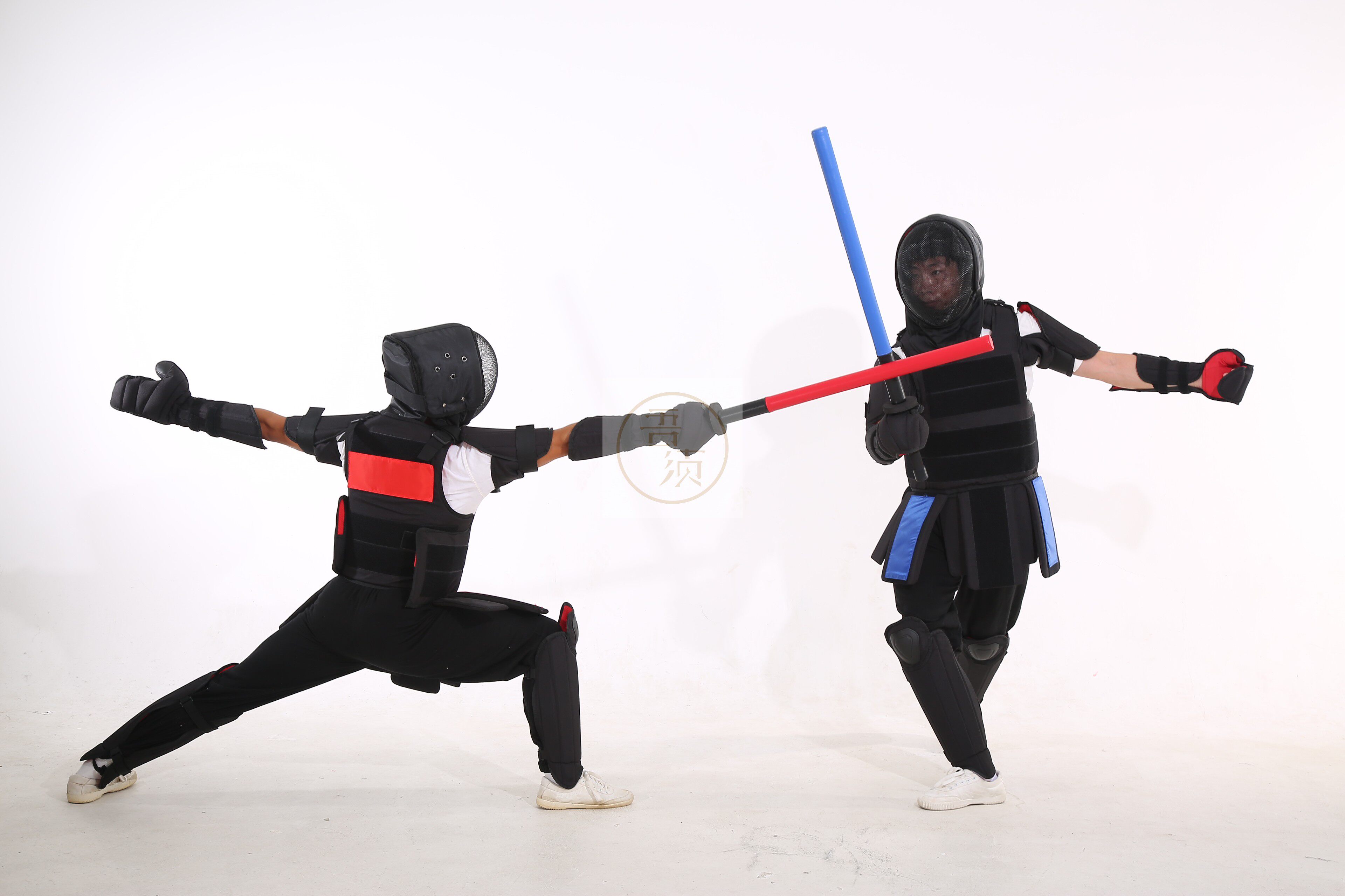 护具健公书院兵道短兵兵击安全加厚可拆卸空手道护具