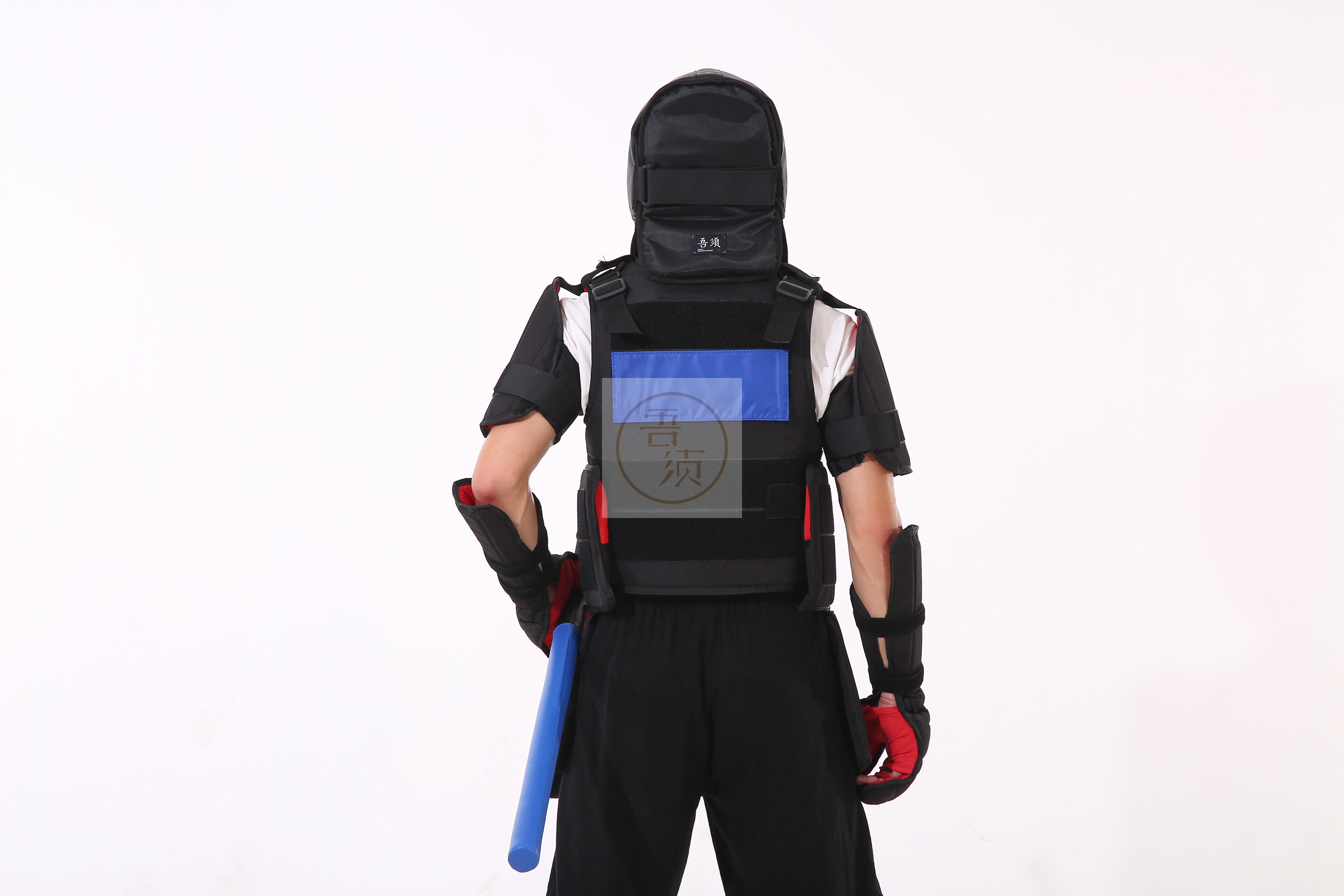 护具健公书院兵道短兵兵击安全加厚可拆卸空手道护具