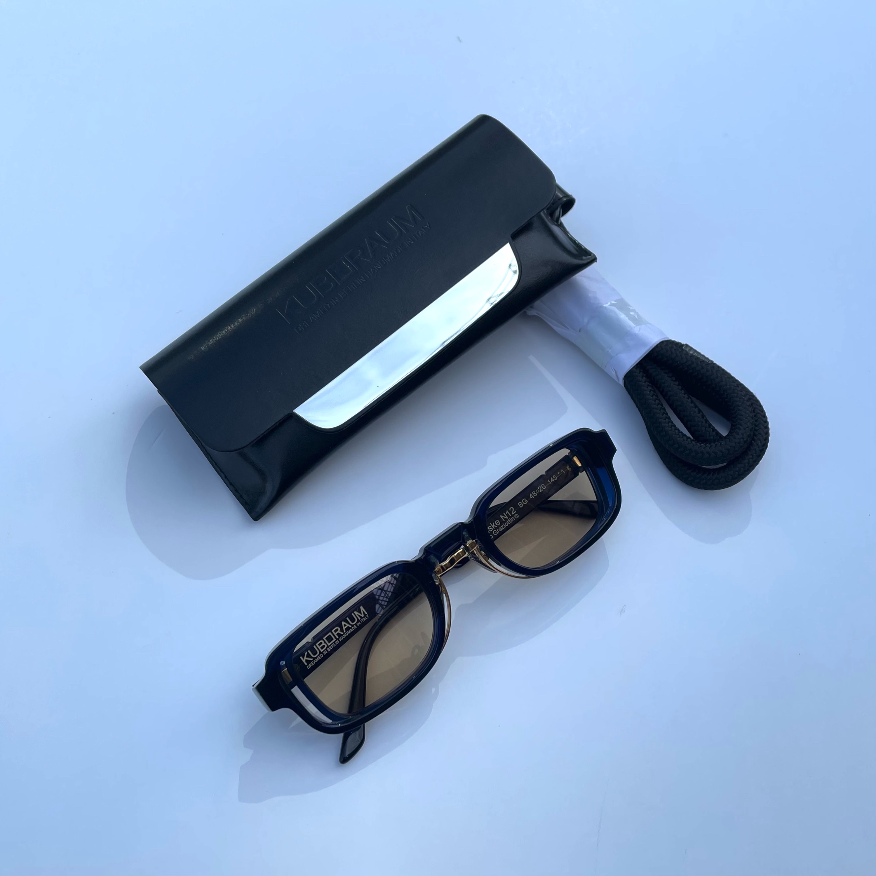 上野眼镜德国kuboraum新品n12长框个性时尚板材眼镜架