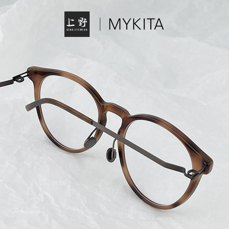 上野眼镜德国mykita2022新品freda板材医用钢全透明眼镜架