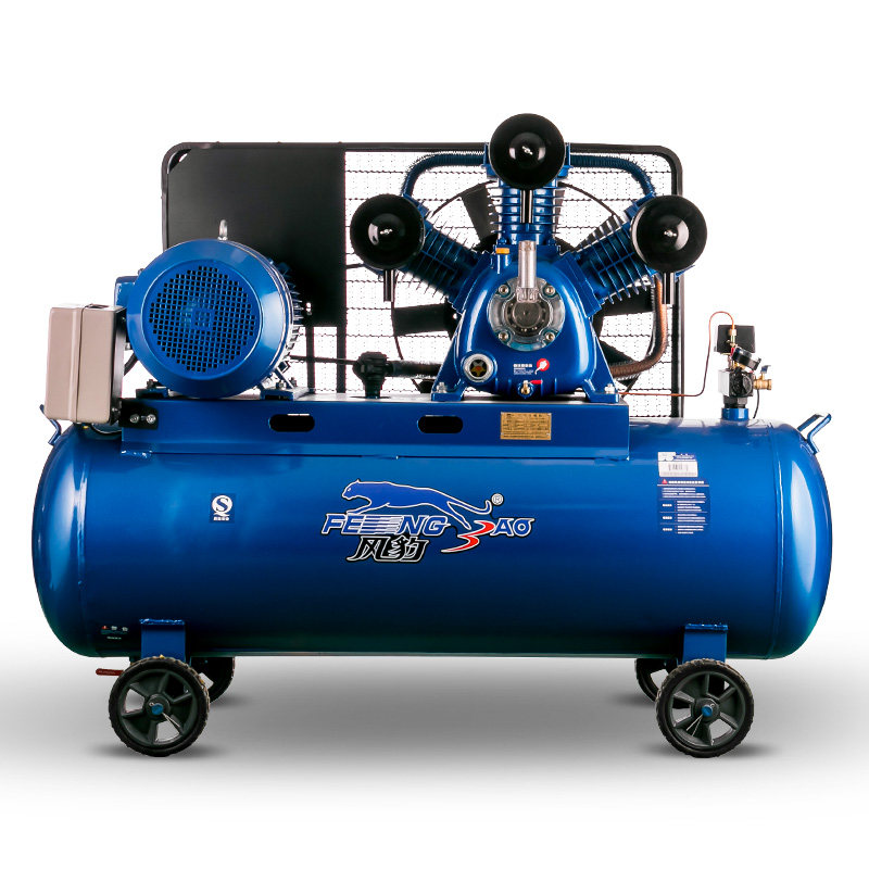 上海风豹空压机工业大型高压11kw活塞气泵大功率冲气泵