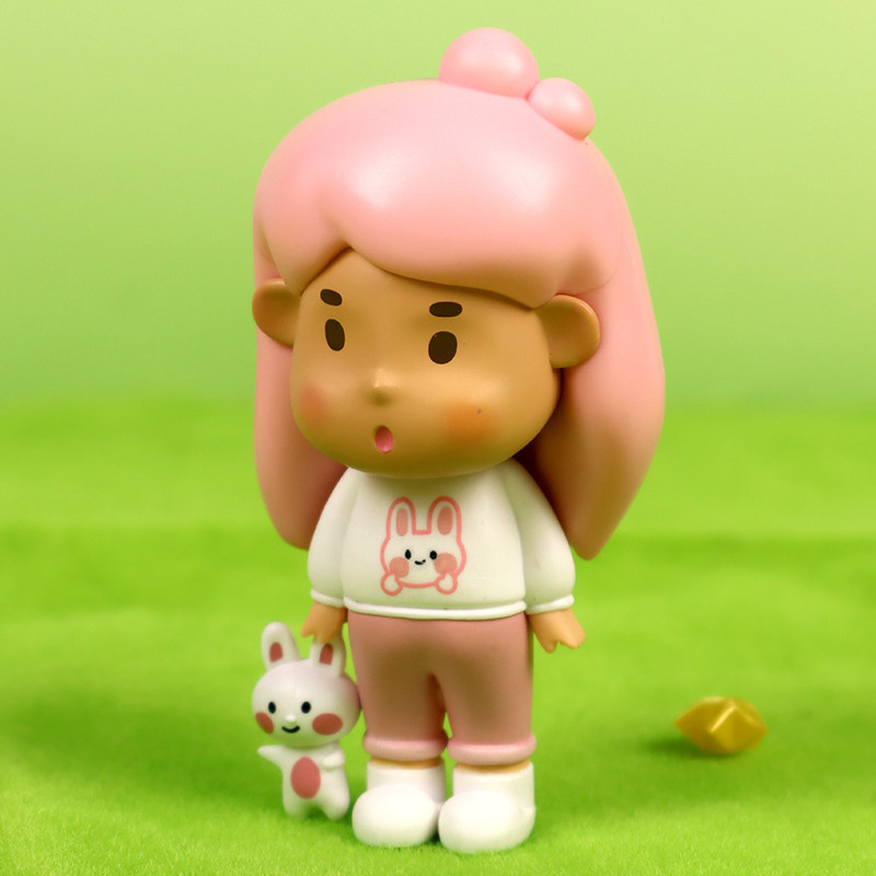 木子日常手办盲盒可爱卡通公仔桌面摆件潮流潮玩盲盒