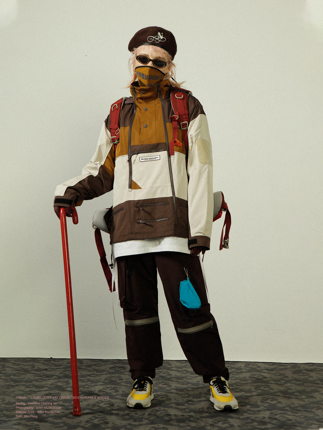 unvesnoaw19复古多功能战术工装机能潮牌连夹克