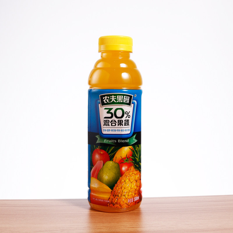 农夫山泉农夫果园混合果蔬饮料芒果菠萝500ml浓缩果味