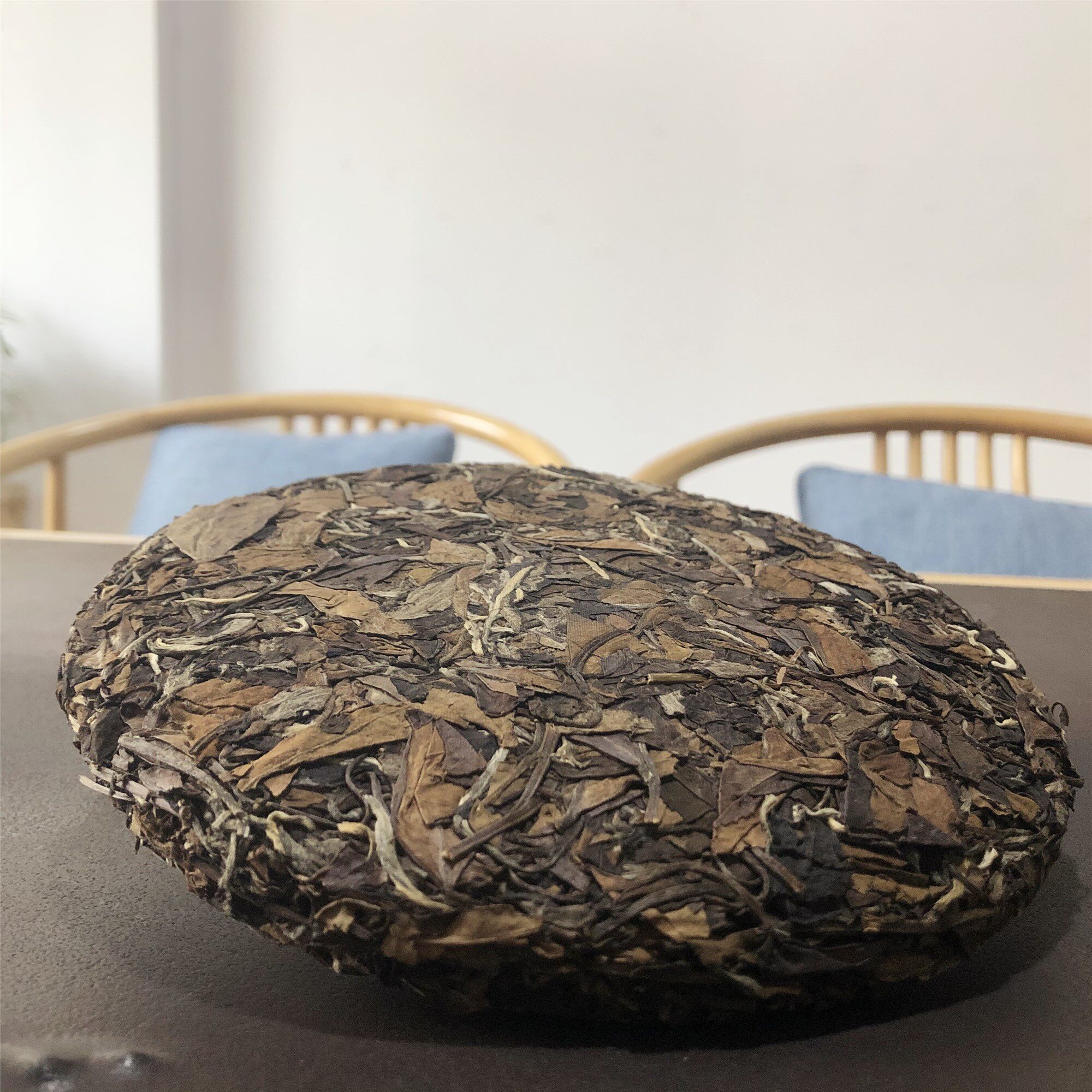 老朽老树白茶2014福鼎白茶饼管阳高山贡眉茶饼350g