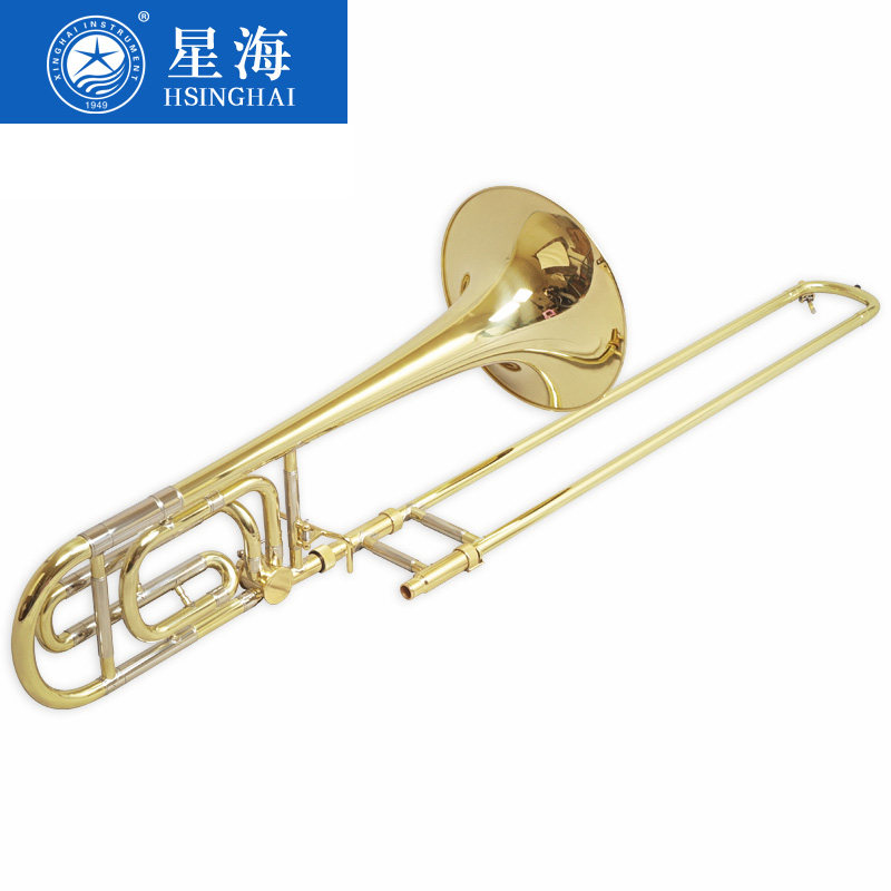 限时特惠星海长号乐器铜管中音bb专业演奏长号
