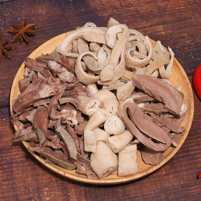 福羊天赐 整套生羊杂5斤内蒙古羊杂新鲜羊肉冷冻现杀生羊杂碎非熟