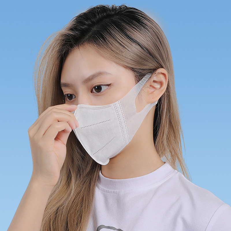 可发香港成人一次性3d立体口鼻罩弹力宽耳带薄款透气三层防护