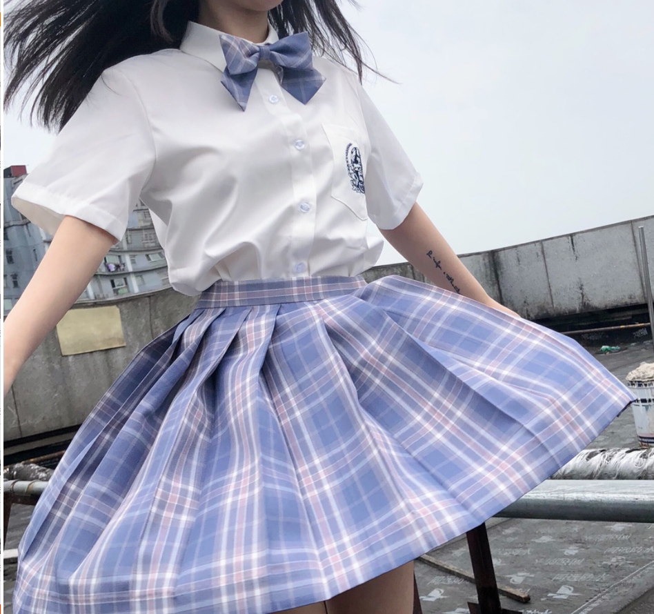 紫烟jk制服正版套装春日制度部梗豆物语原创学生校服