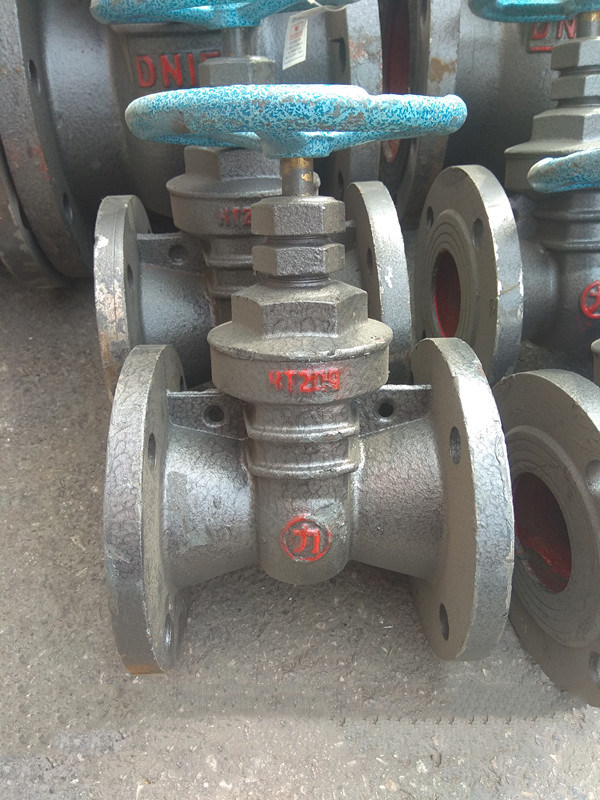 闸阀字牌法兰力牌天津大站阀门z45t16铸铁dn50闸阀