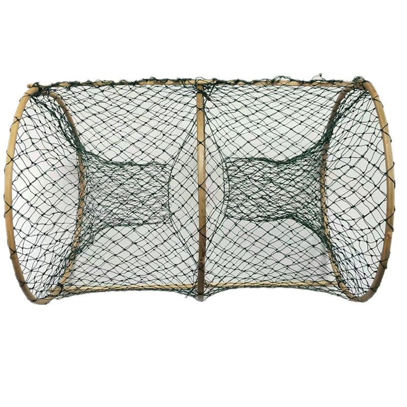 捕鱼花篮鲫鱼鱼网黑鱼甲鱼笼捕渔网自动折叠鱼网