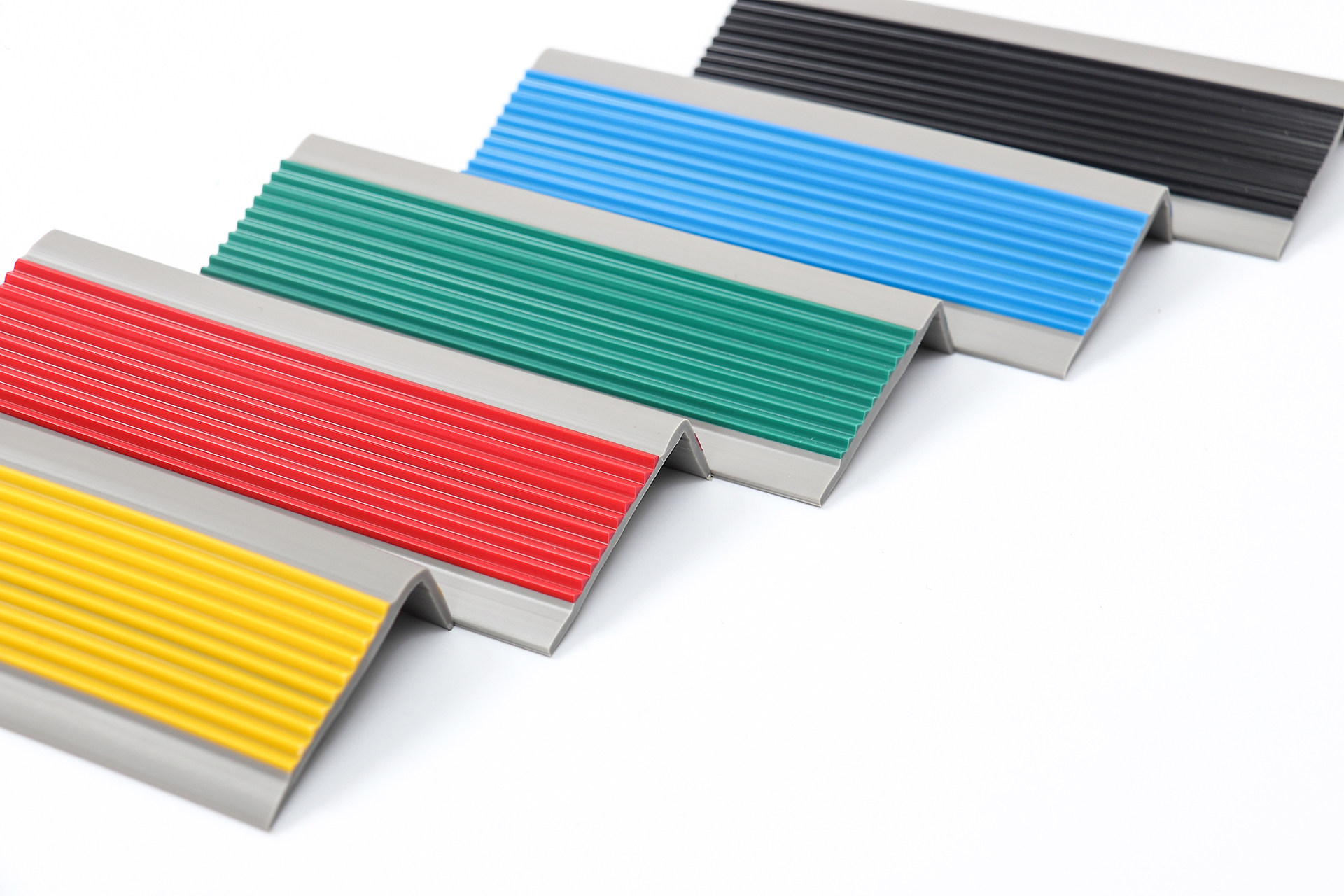 pvc楼梯防滑条单双色收边压边幼儿园踏步地板收边条