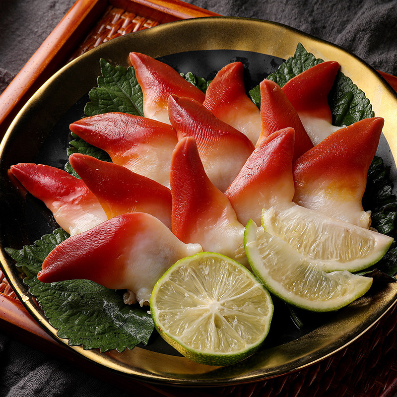 北极加拿1kgclearwater清水刺身三文鱼甜虾拼盘伴侣北极贝