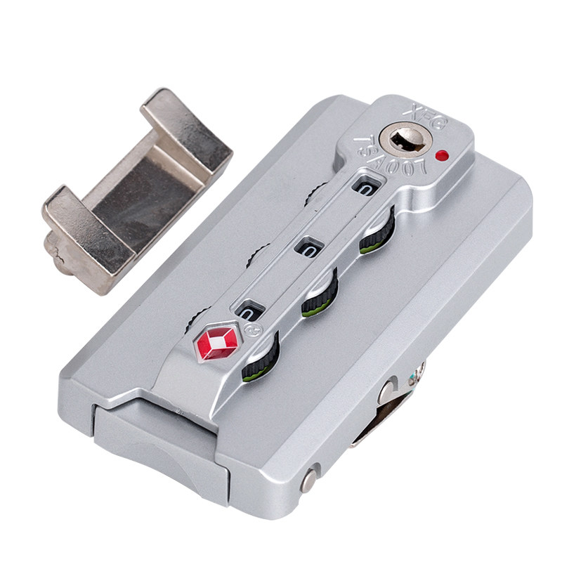 扣锁s080行李箱拉杆箱配件密码锁密码箱皮箱tsa007海关箱包相关配件