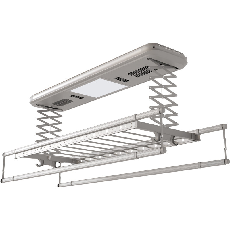 包安装遥控晒衣自动伸缩烘干风干家用智能阳台升降晾衣架