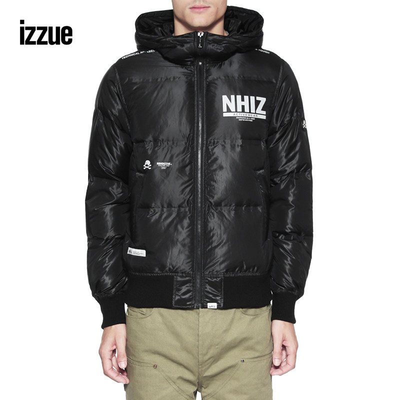 nhizizzueneighborhood联名系列男装短款羽绒服秋冬7173f8b羽绒服