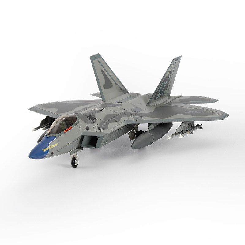 hobbymaster美国空军f22战斗机鼻子飞机模型仿真合金航模