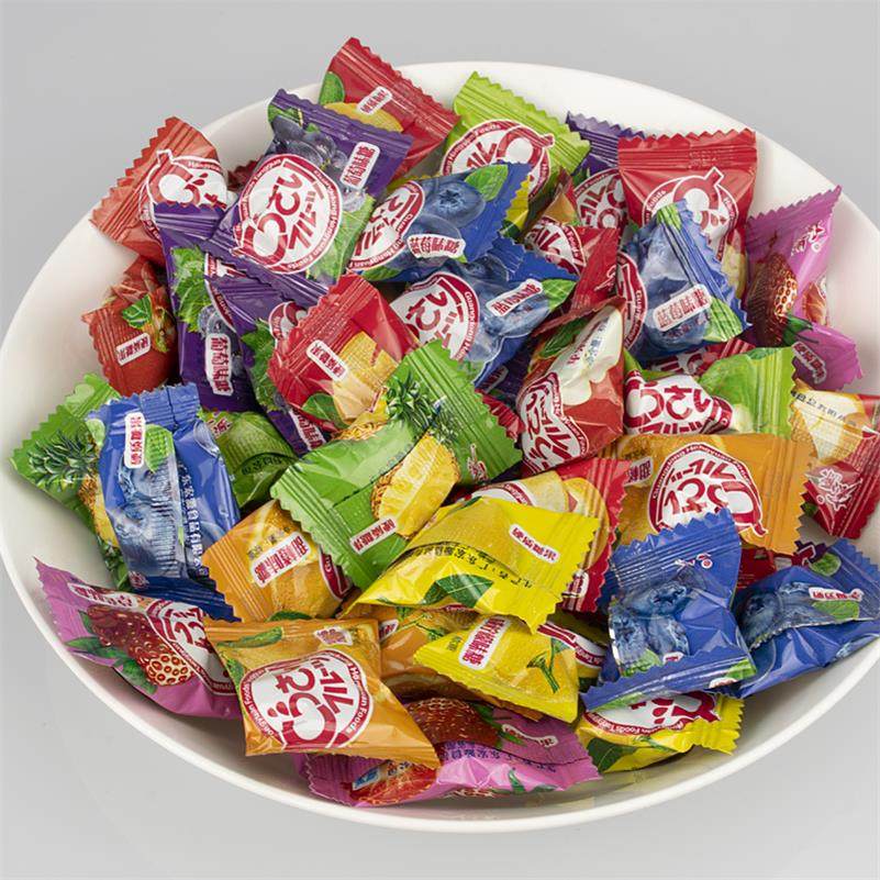 宏源什锦糖888g硬糖水果味喜糖招待糖果约280粒休闲零食小吃