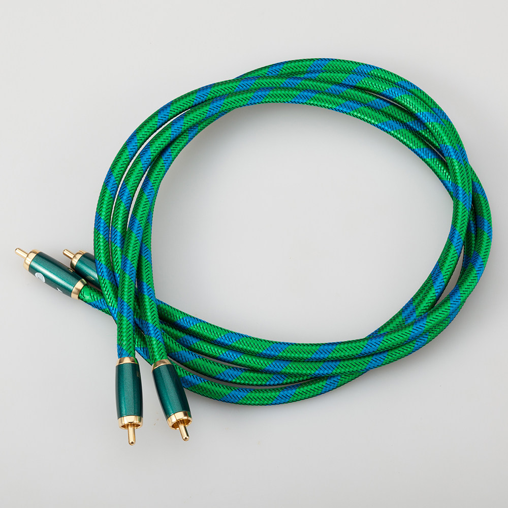 德国蟒蛇jib ca-001汽车音响改装音频信号线 主机连接功放过机线