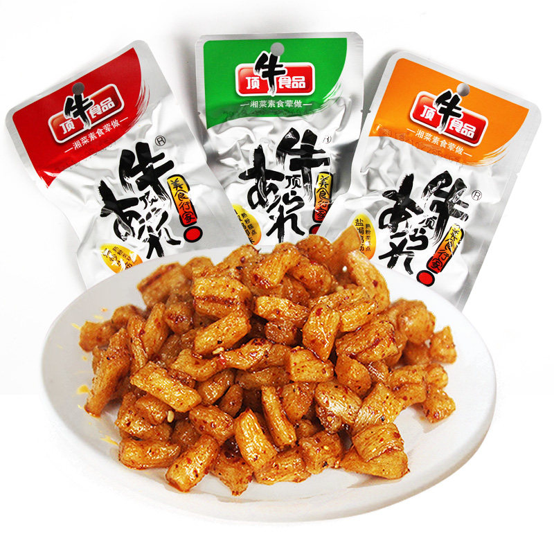东旺顶牛素牛牛筋辣条35g20包湖南特产麻辣面筋制品