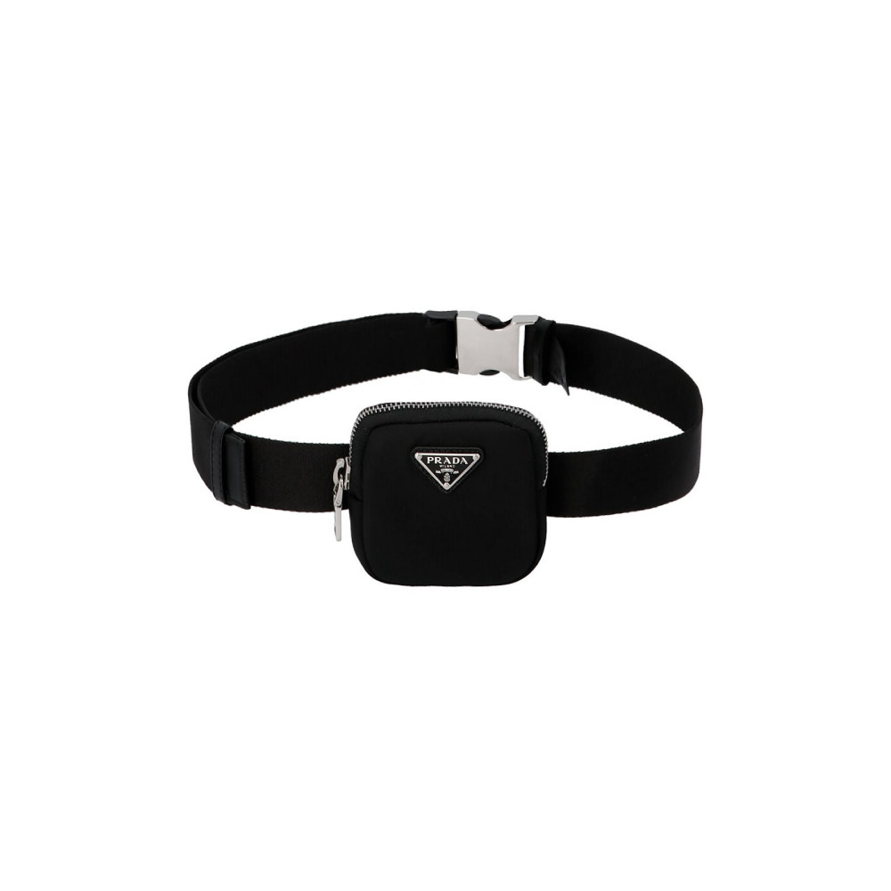 新品上架prada普拉达女士口袋胶带腰包女士包袋