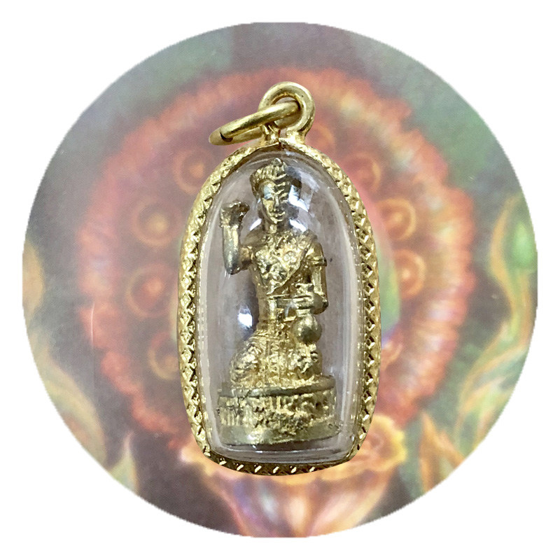 国内现货2555龙婆三安南金色款含金属外壳鉴定泰国特色