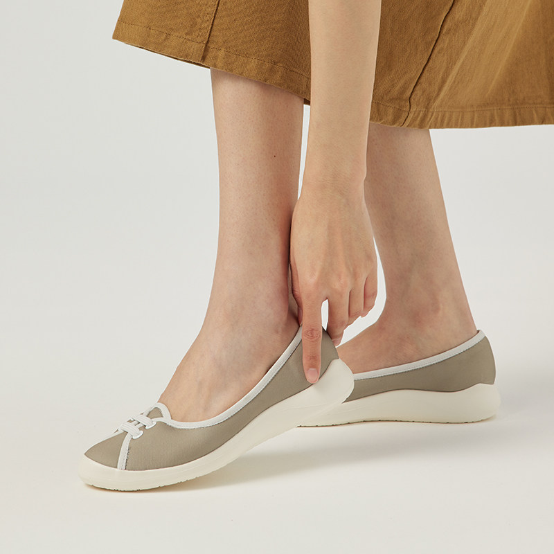 ilr爱乐简约浅口单鞋2022年夏季新款透气平底布鞋