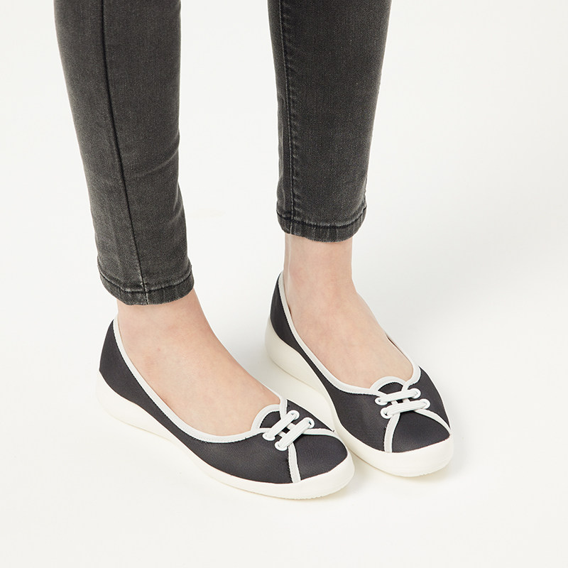 ilr爱乐简约浅口单鞋2022年夏季新款透气平底布鞋