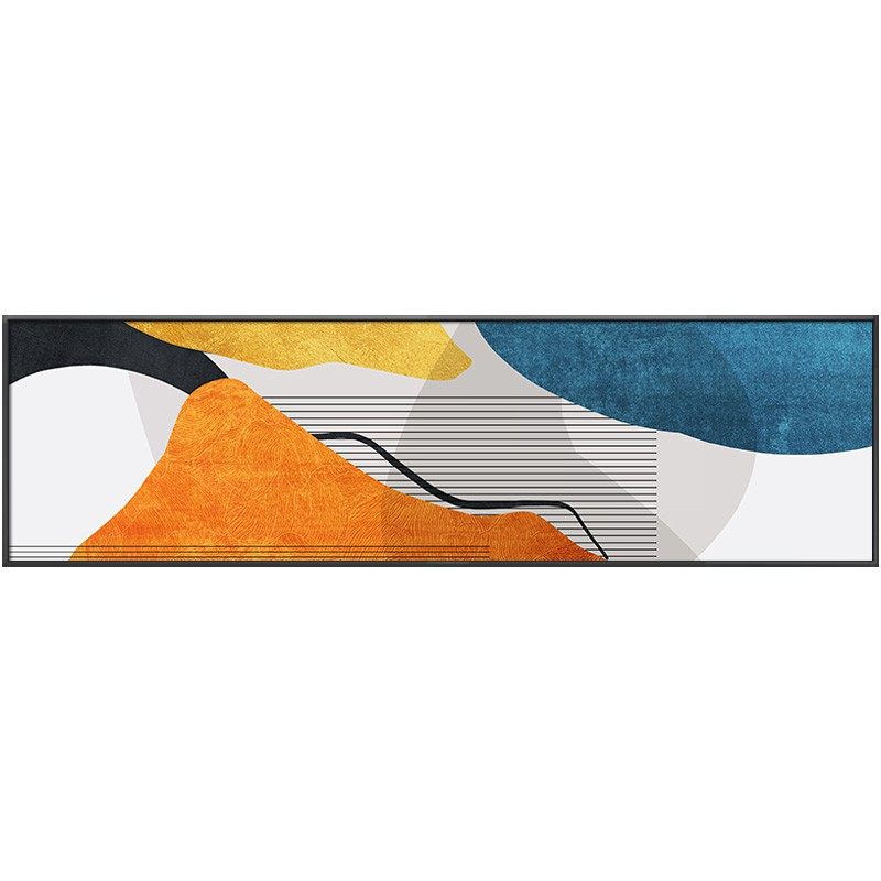 创意双面卧室床头装饰画现代简约横版长条抽象客厅现代装饰画